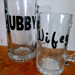 Hubby & Wifey Mug Set